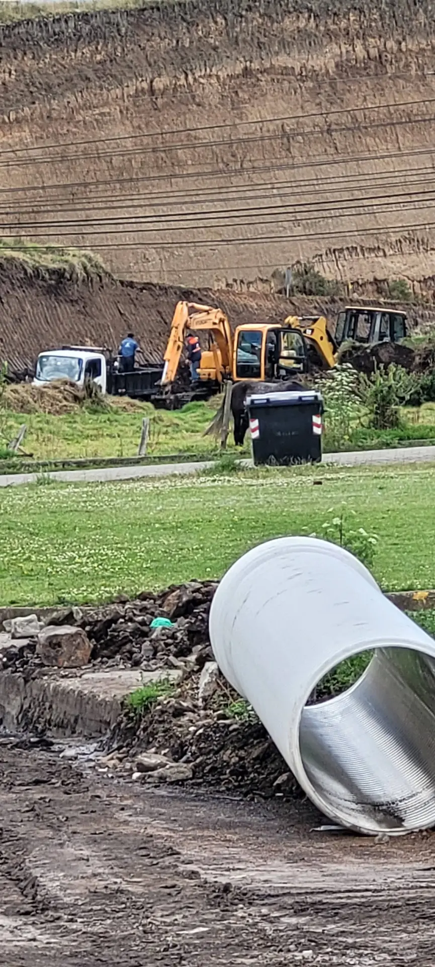 Tulcan sewerage and drainage works, photographic record 3 of 26