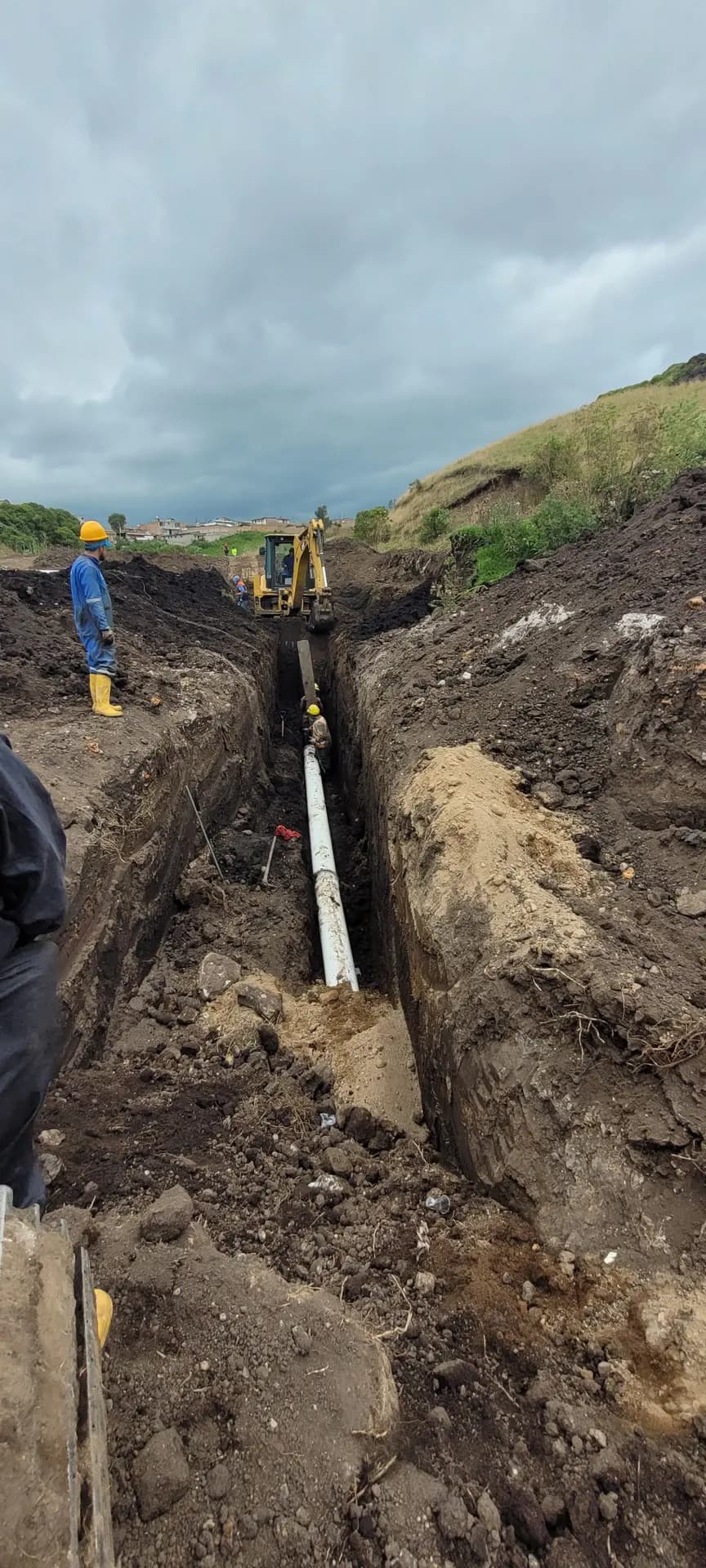 Tulcan sewerage and drainage works, photographic record 6 of 26