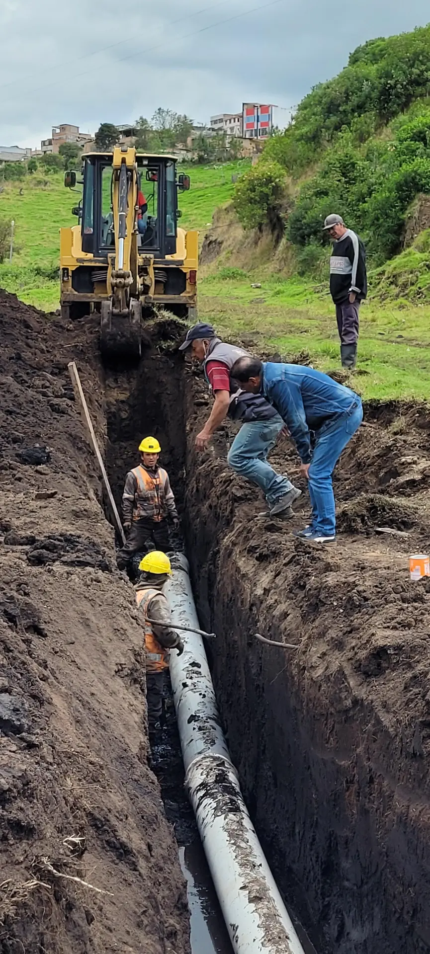 Tulcan sewerage and drainage works, photographic record 8 of 26