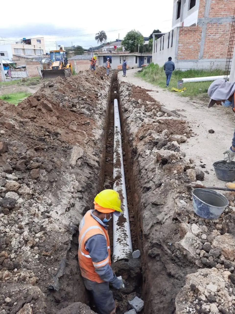 Tulcan sewerage and drainage works, photographic record 23 of 26