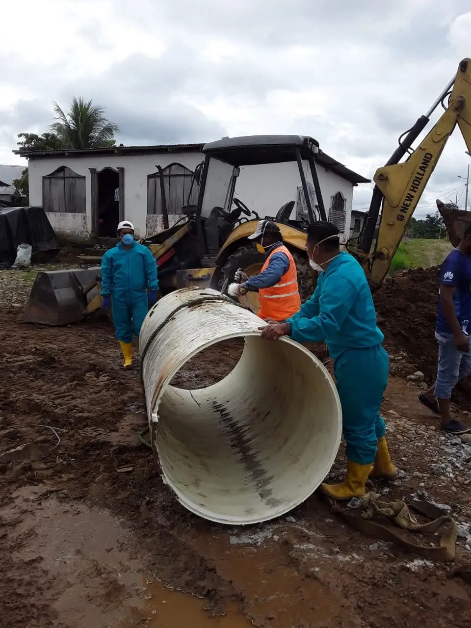 Sewerage infrastructure works, photographic record 2 of 9