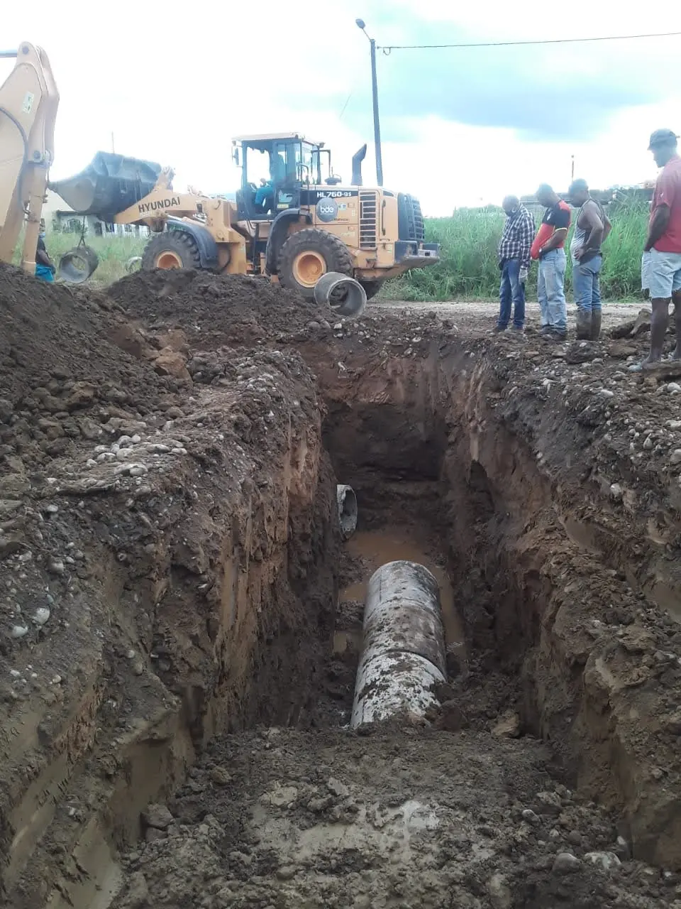 Sewerage infrastructure works, photographic record 3 of 9