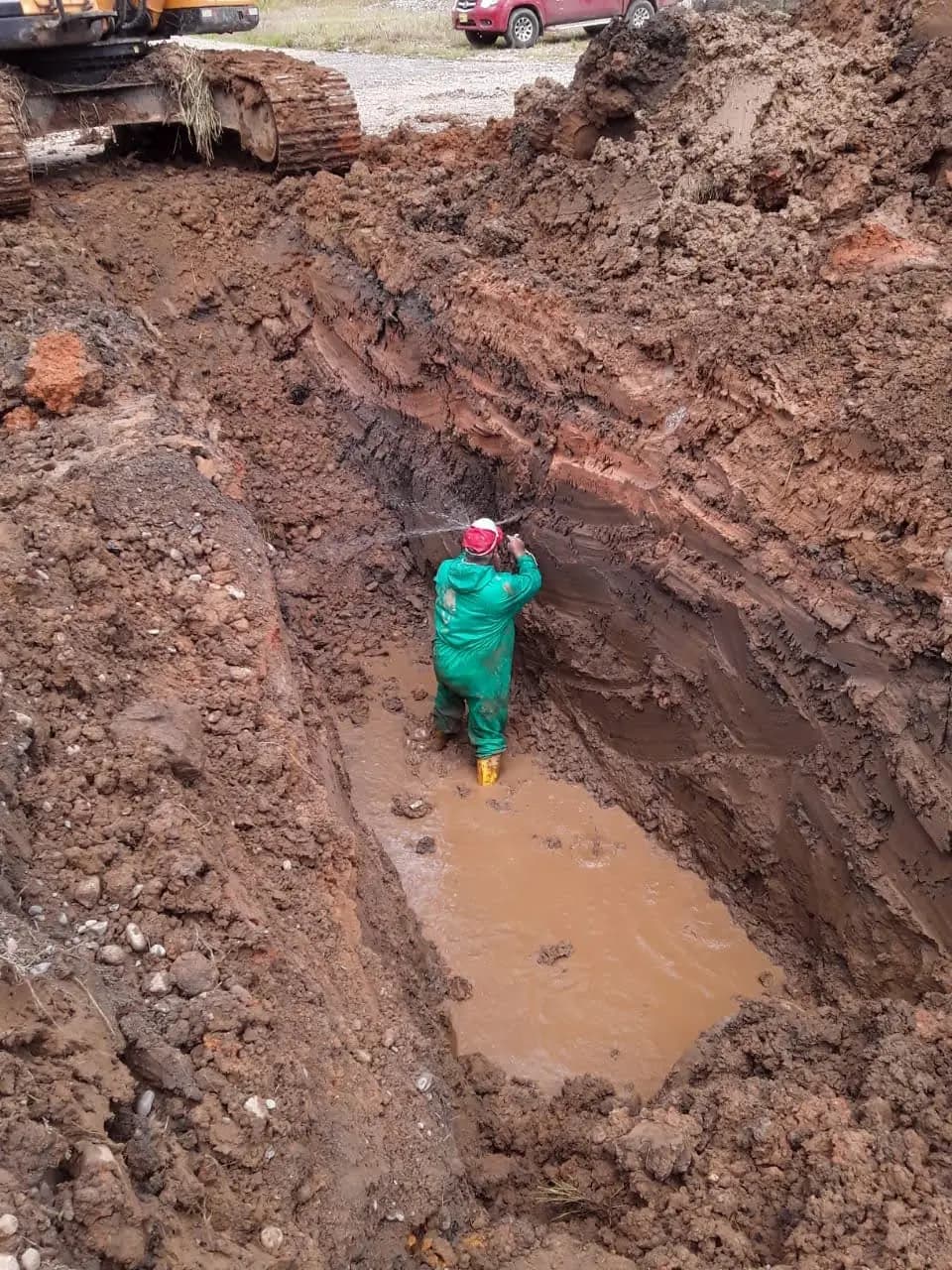 Sewerage infrastructure works, photographic record 7 of 9