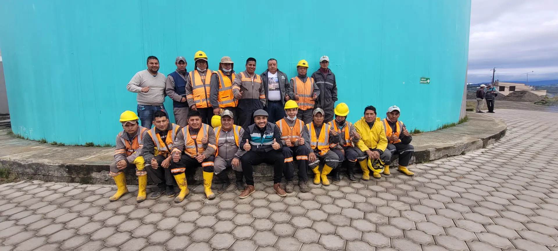 Tulcan project team, photographic record 1 of 7