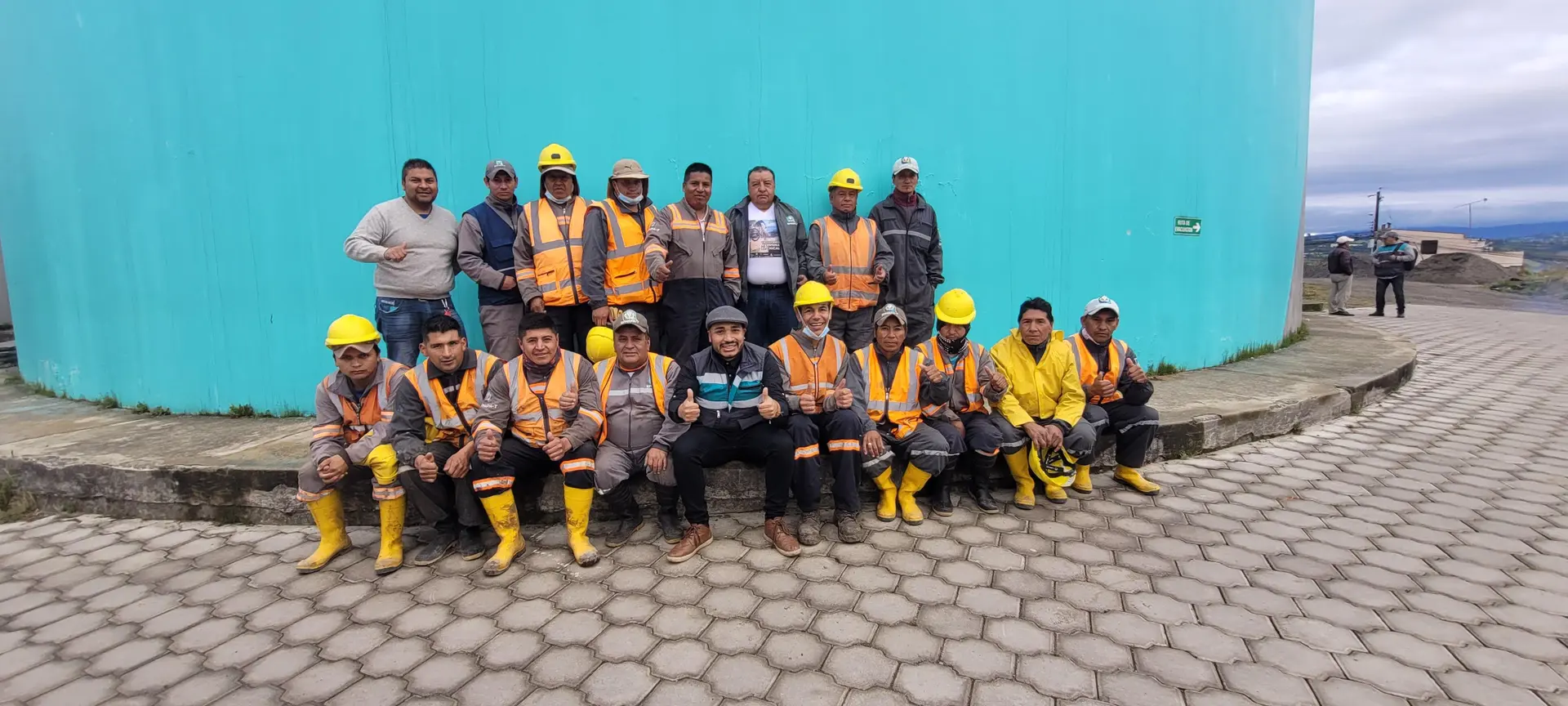 Tulcan project team, photographic record 2 of 7