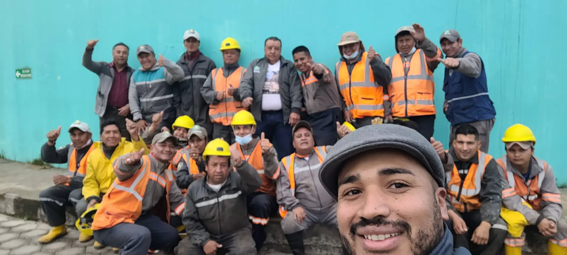 Tulcan project team, photographic record 3 of 7