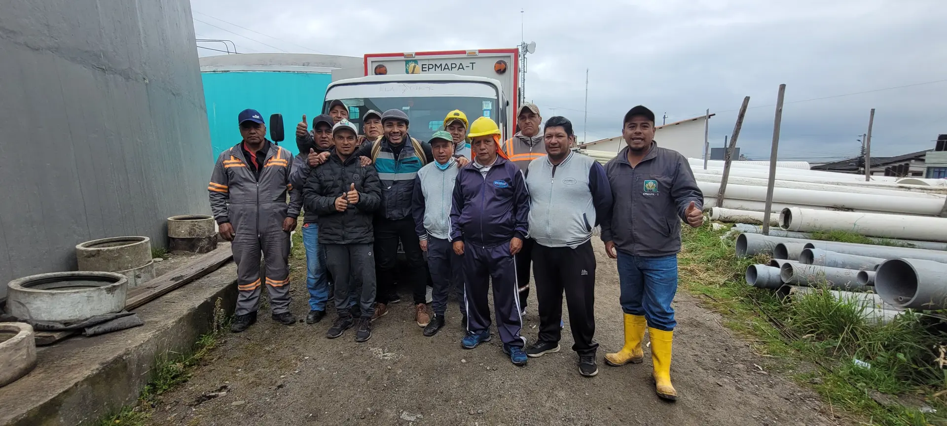 Tulcan project team, photographic record 5 of 7