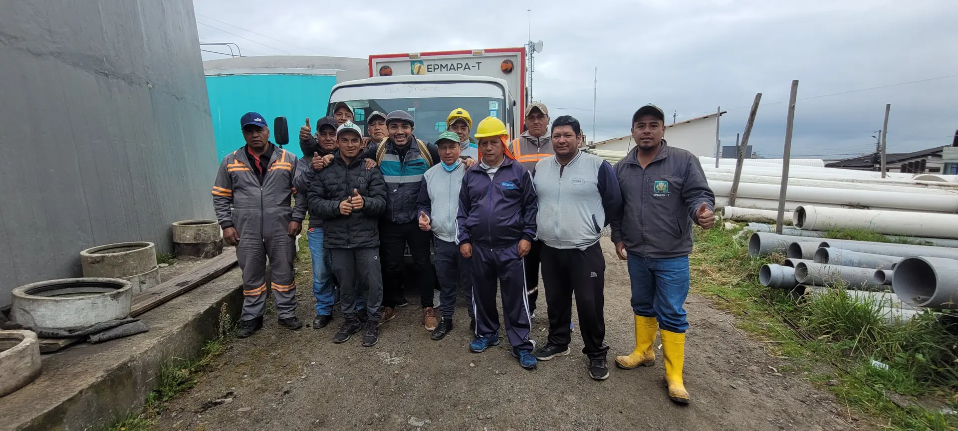 Tulcan project team, photographic record 6 of 7