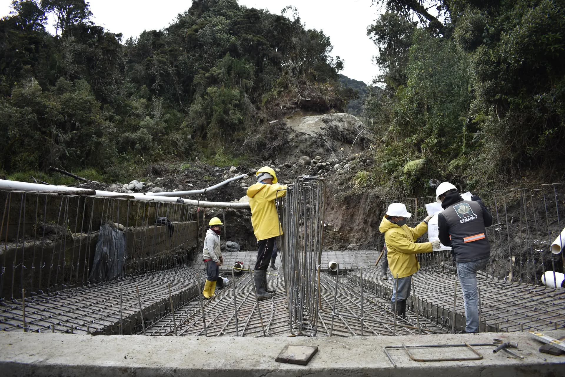 Julio Andrade / Huaca potable water works, photographic record 25 of 42
