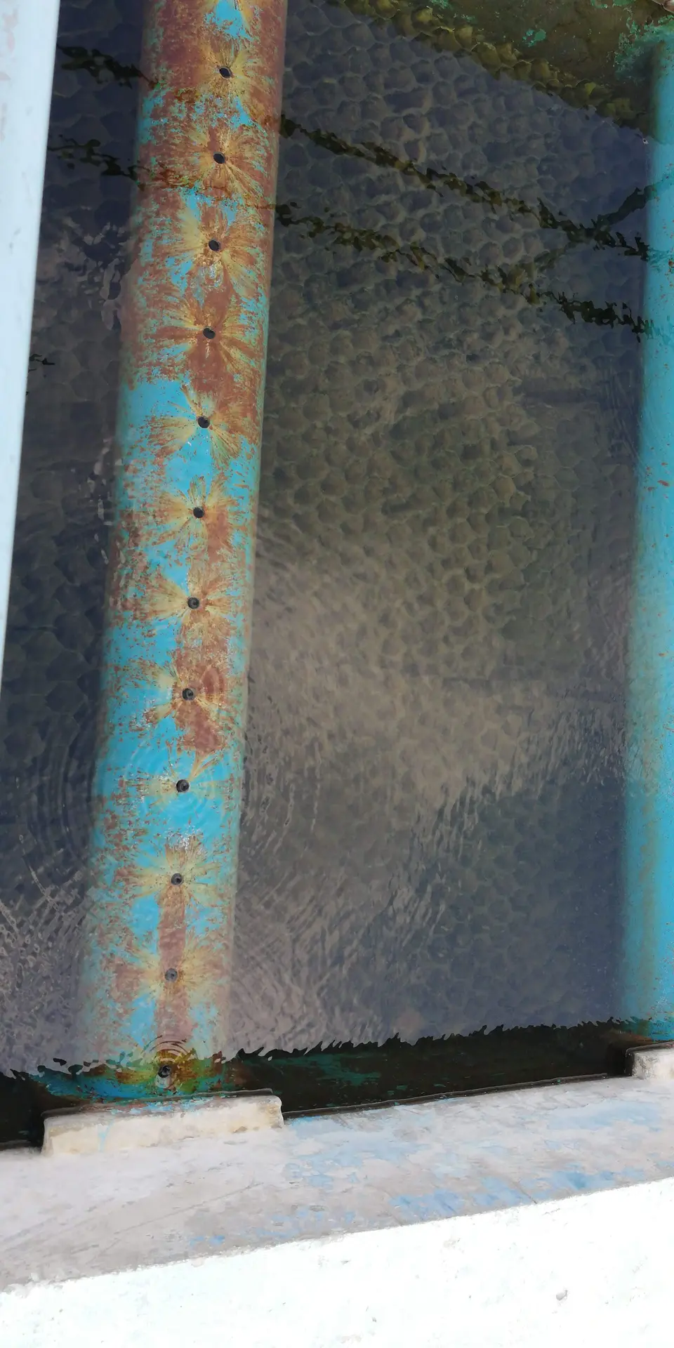 La Fortuna water treatment plant works in Shushufindi, photographic record 2 of 10