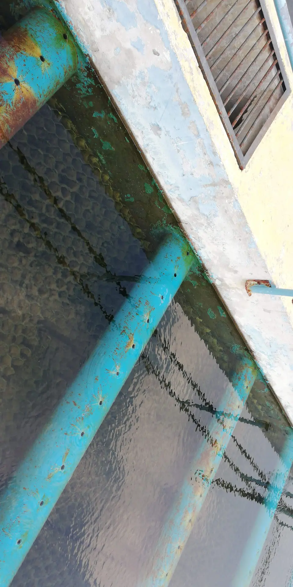 La Fortuna water treatment plant works in Shushufindi, photographic record 3 of 10