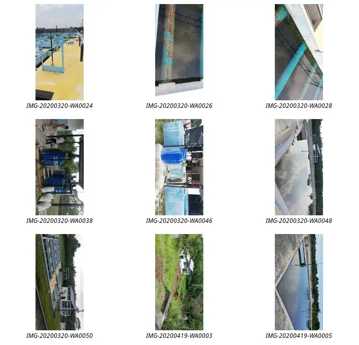 La Fortuna water treatment plant works in Shushufindi, photographic record 10 of 10